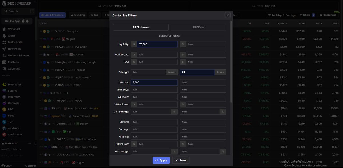 💯Tips Săn Meme/Gem X100 Trên DEX 💯

Sóng Memecoin hiện tại khác rất nhiều so với chu kỳ trước, Memecoin đã tăng liên tục trong khoảng thời gian khá dài từ đầu năm đến nay và nó không khớp với những gì mà chúng ta đã từng biết được ở những chu kỳ trước (