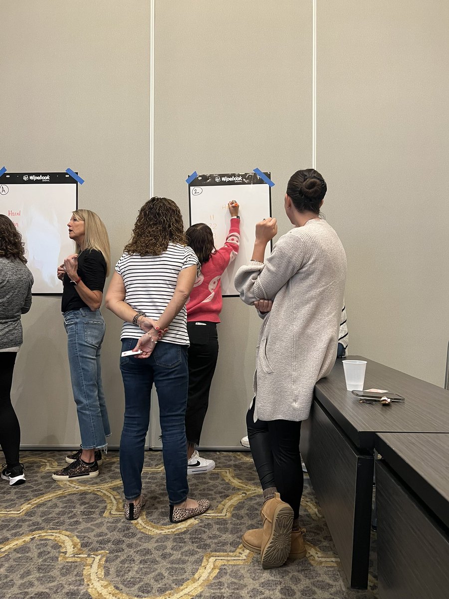 MrsBelviso10's tweet photo. Thank you @Wipebook for your donation and letting me raffle off a set of Wipebooks! A winner has been chosen! If you attended my session, check your email to see if you won! @ohioctm #octmconnects https://t.co/5cmOX8adMx