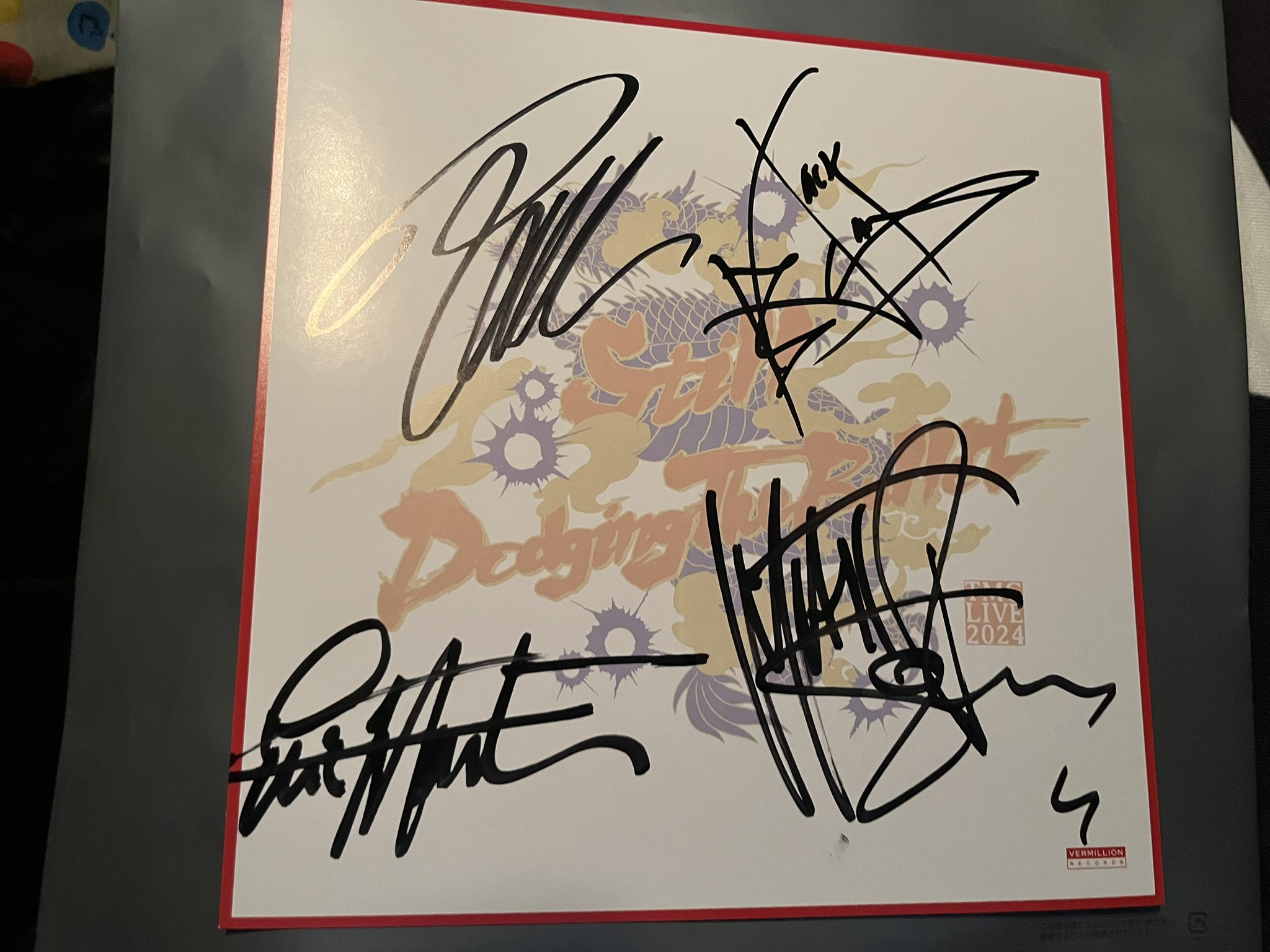 B'z 直筆サイン入　マラカス B'z 直筆サイン入 マラカス B'z 直筆サイン入り写真 B'z 直筆サイン入