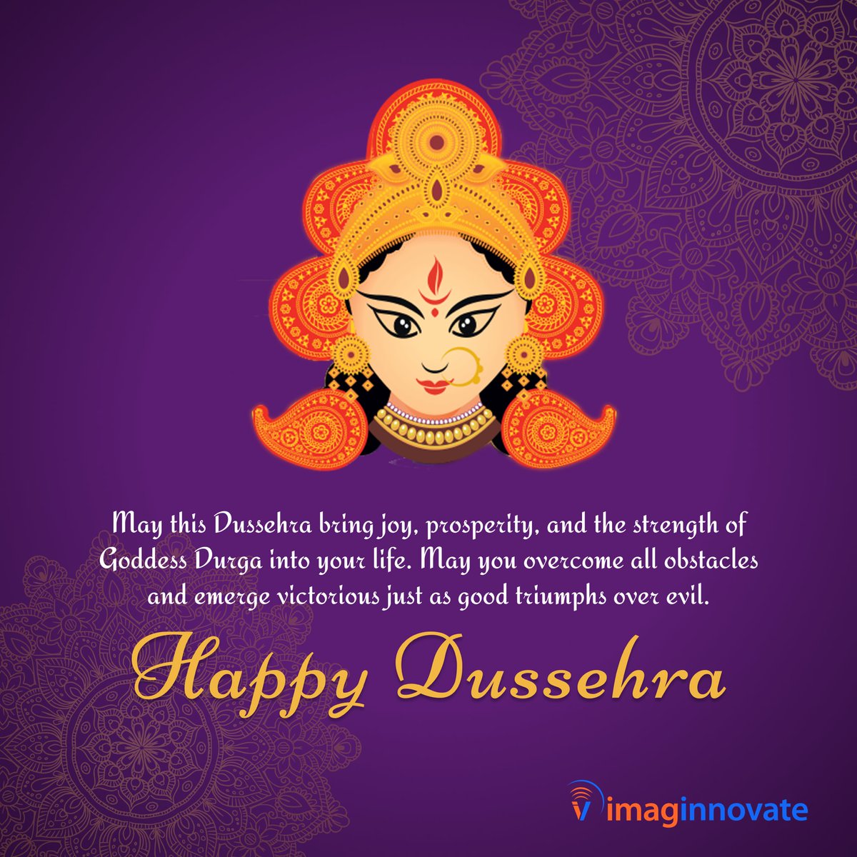 Happy Dussehra to you all! May this festive season bring happiness and prosperity into your life
