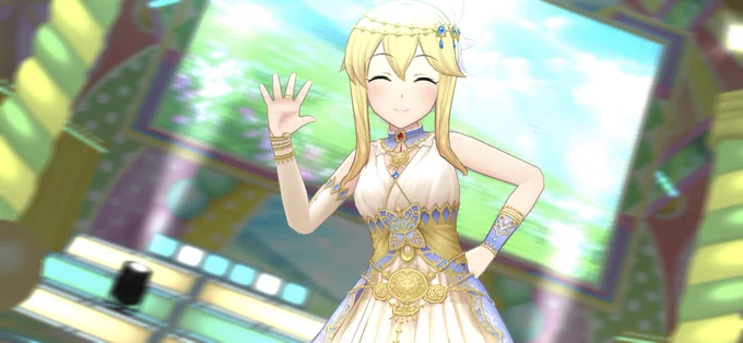 #クラリスさんと9時のお祈り #デレステスクショ夜の1枚