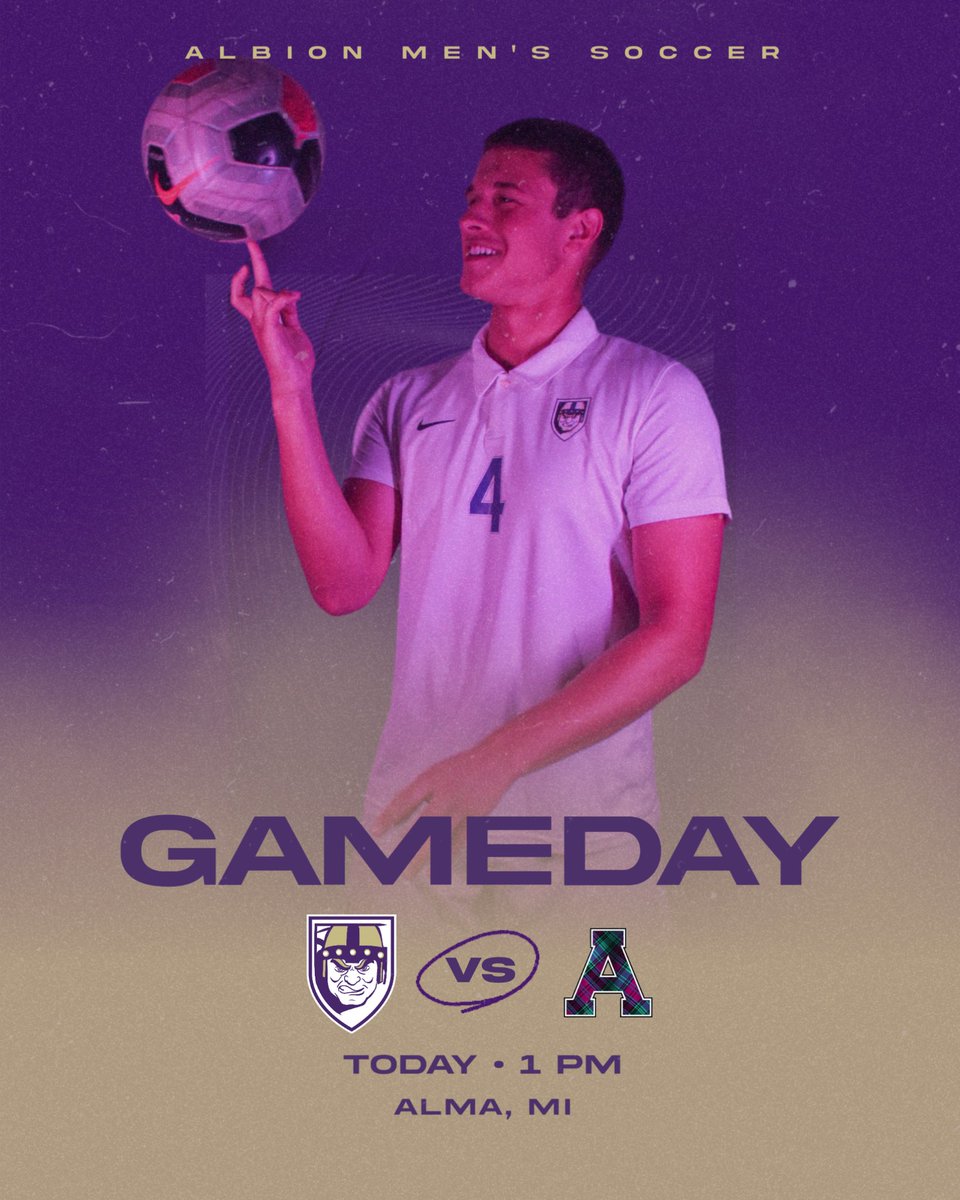 ‼️GAMEDAY‼️ Today the Brit’s take on Alma College 
🆚Alma College 
⏰1 PM
📍Alma, MI