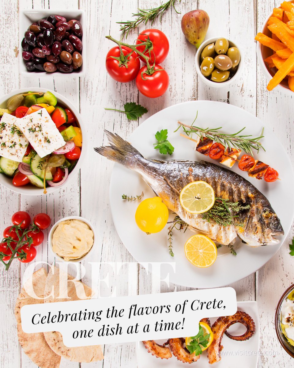 Celebrating the flavors of Crete, one dish at a time! 🍽️🎉

#VisitCrete #Crete #CretanCulture #CretanCuisine