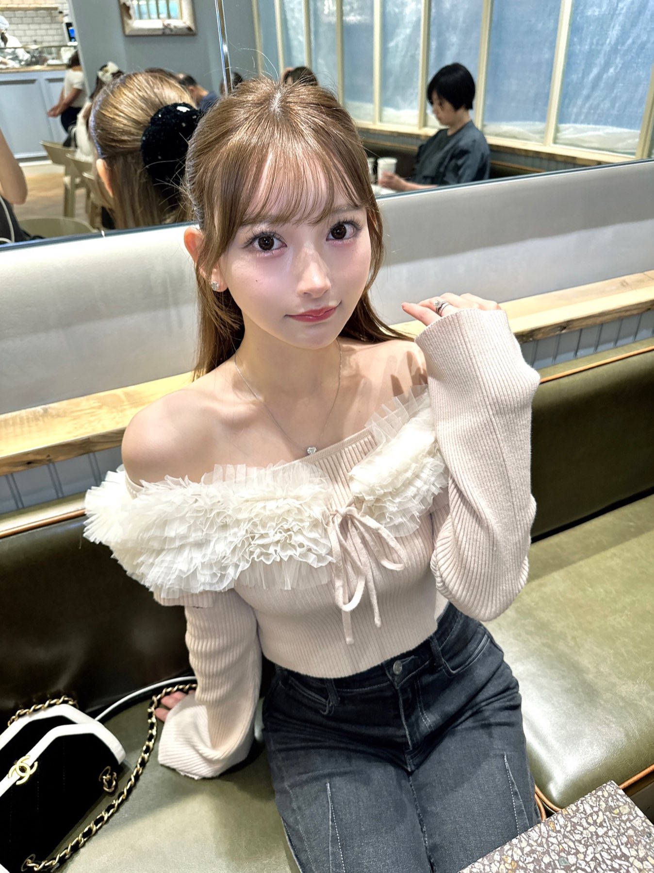 EATME 黒崎みさコラボ ラッフルラップスカート グレー EATME 黒崎みさ コラボ ラッフルラップスカート - メルカリ