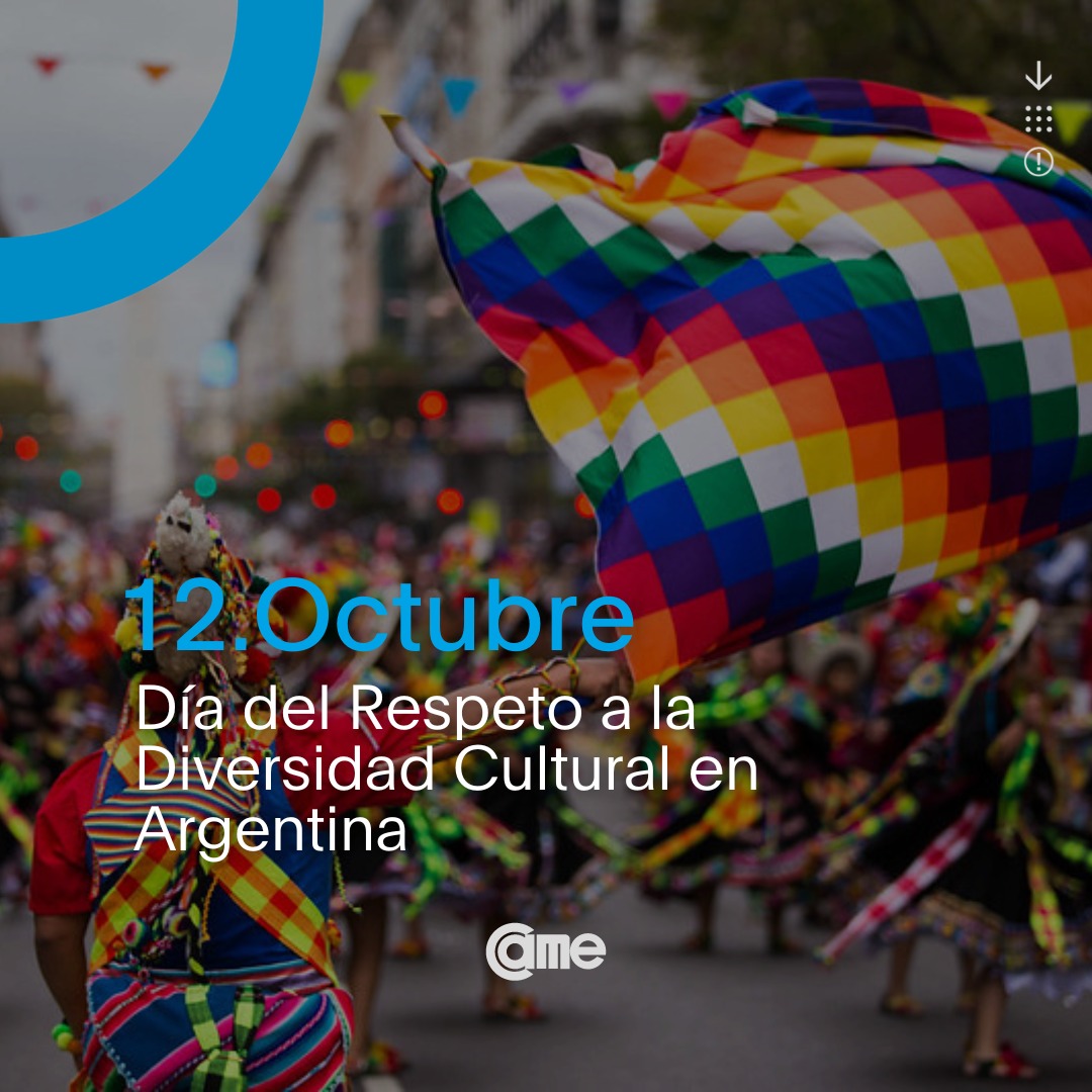 redcame's tweet image. #12deOctubre 🙌 Como cada año, este día reconocemos a las distintas culturas que conviven en nuestro extenso país 🇦🇷 e invitamos a que sea un momento de análisis y reflexión histórica, y que siempre se promueva el diálogo y el respeto intercultural.

#DiversidadCultural…