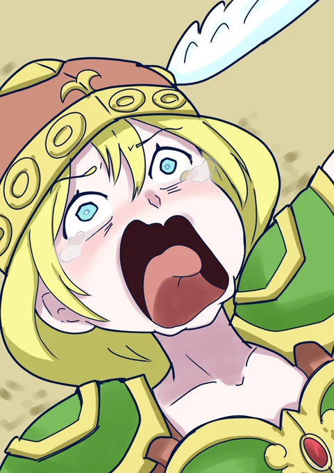 どーせ私はダメな女神よ!○すなら○せーー!#このすば#ラクガキ#ワルキューレ 