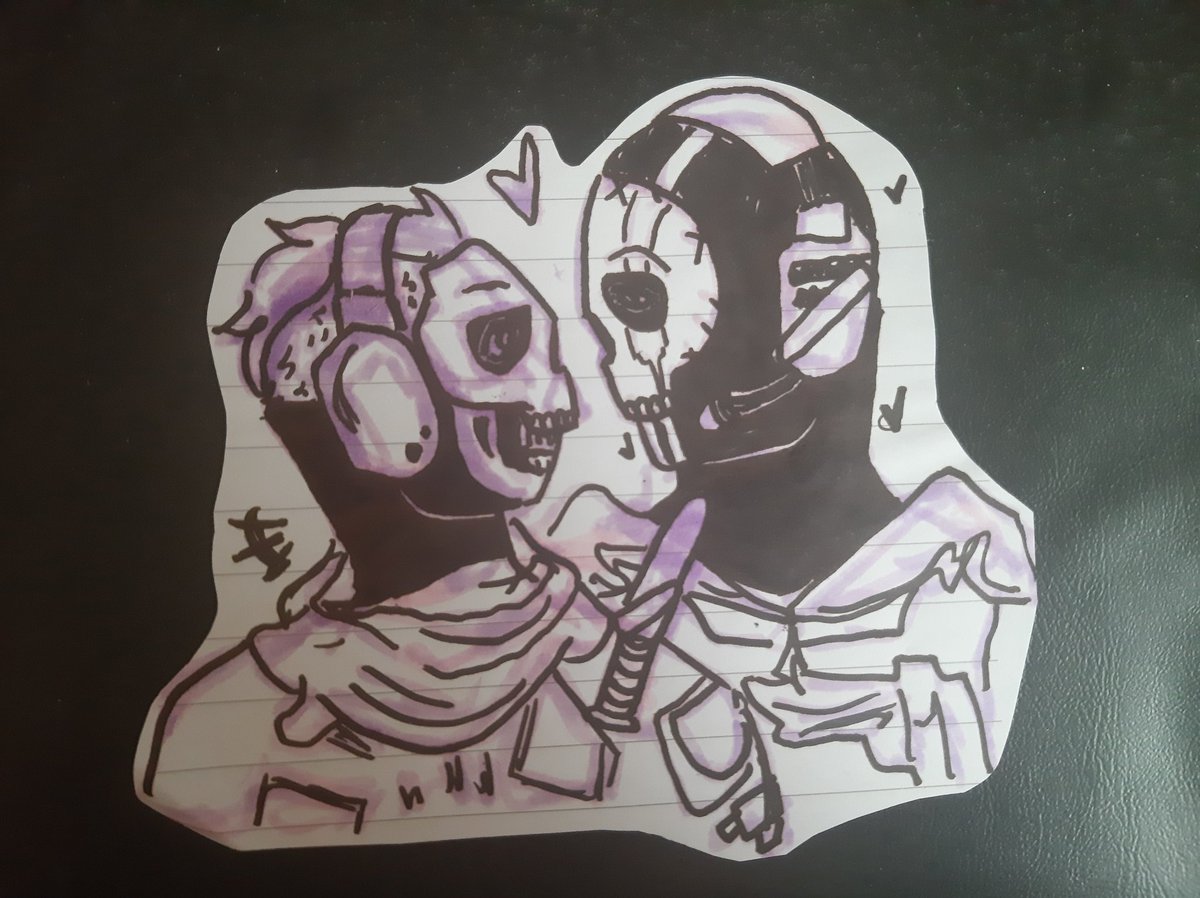 Docilecub's tweet photo. found my old Ghoap drawings (๑ت๑)ﾉ
————————————————
#cod #CallofDuty #callofdutyfanart #paperdrawing #GhostSoap https://t.co/8nQ5kPFTdl