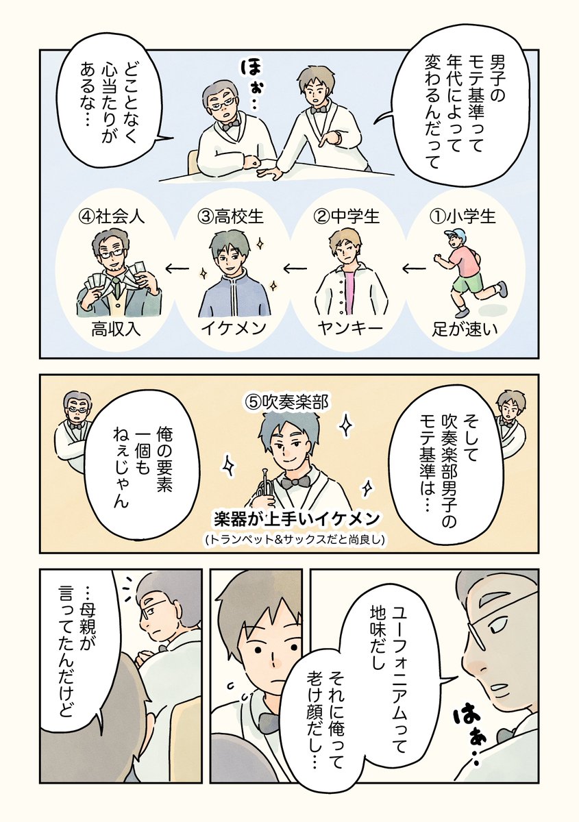 ⑧吹奏楽男子のモテ方 