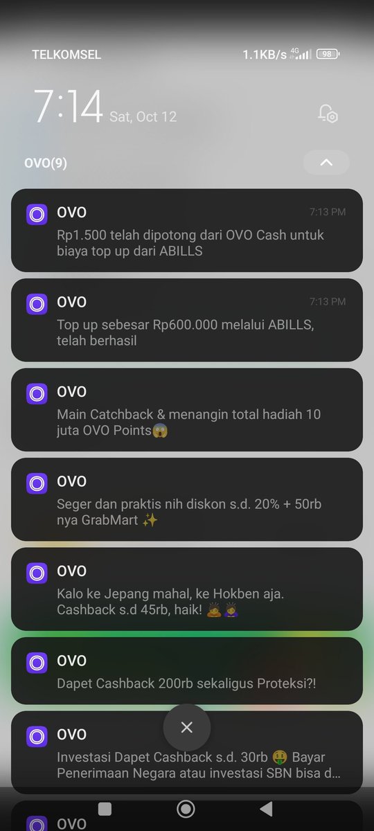 dewomarch's tweet photo. Ga bait ga ovo, ye ga @ovo_id ?
Apa susah nya sih nampilin kuota promo sudah habis atau tidak ada promo yang tersedia dari awal? Masa harus orang top up dulu baru tampilan nya bener?
Sekali lagi diperlakukan seperti ini = uninstall. https://t.co/9qVccvj2Oy