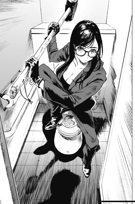 メガネ巨乳エチ黒子ハンマーさん 
