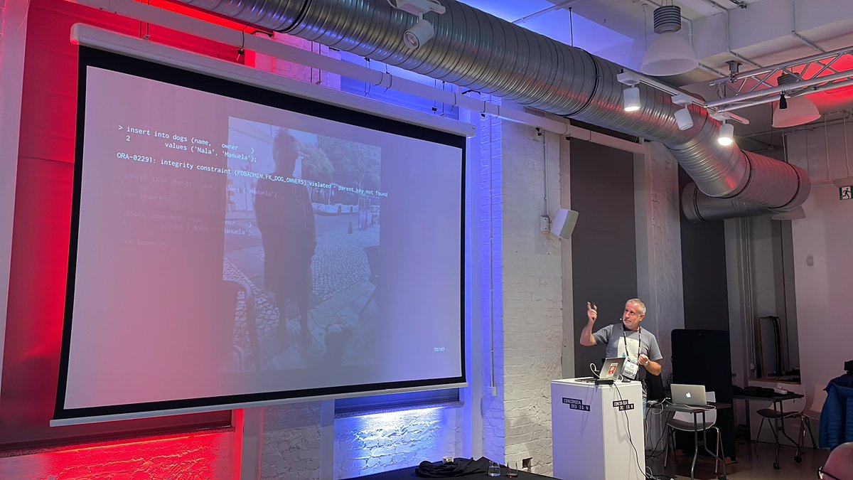 Øyvind Isene (@oyvindisene) on Twitter photo Had no idea you get so much cool stuff out of nothing, <a href="/jolliffe/">Patrick Jolliffe</a> talking about null at #POUG2024. Thanks for the port, btw (not 1521, but tawney) Had no idea you get so much cool stuff out of nothing, <a href="/jolliffe/">Patrick Jolliffe</a> talking about null at #POUG2024. Thanks for the port, btw (not 1521, but tawney)