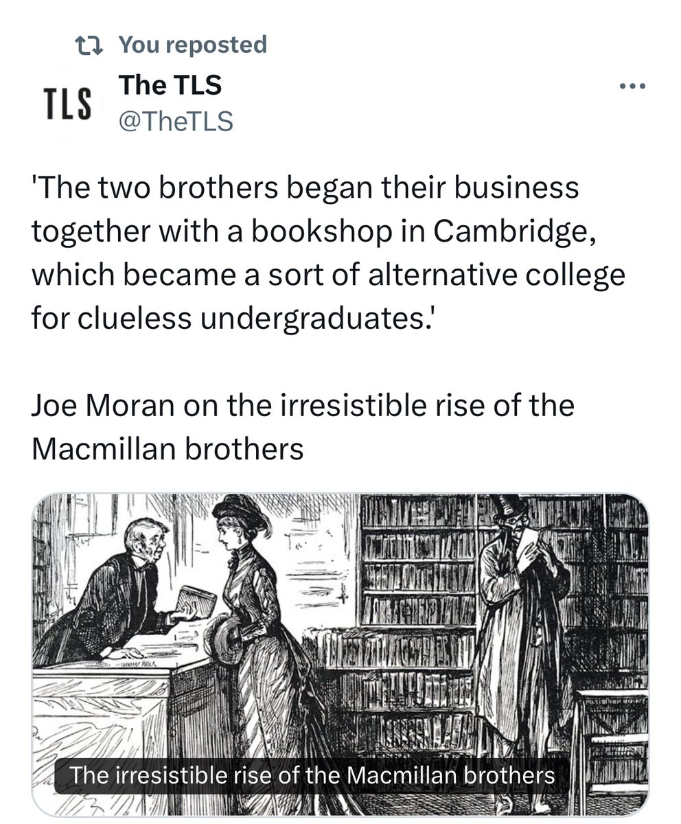 This is great description of the ideal bookshop by Joe Moran in <a href="/TheTLS/">The TLS</a>  - and I’m pleased to say that <a href="/CUPBookshop/">Cambridge University Press Bookshop</a> is still going strong! #ChooseBookshops