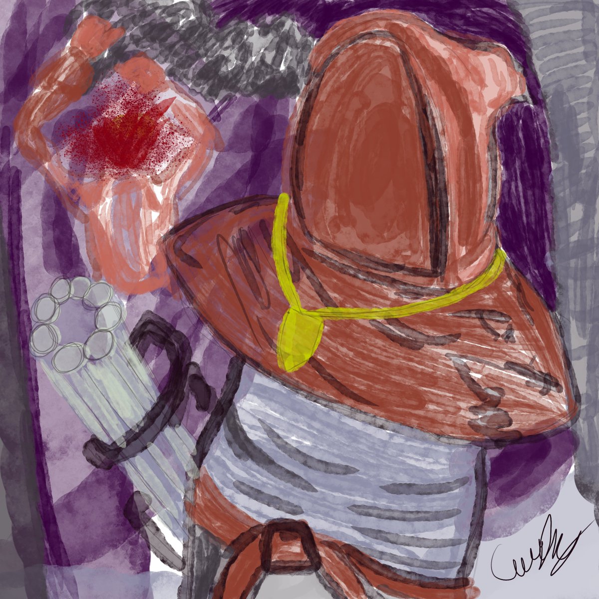 Nasty Zombies Fan Art <3 

Gonna do more for Spooky Season! I LOVE ZOMBIES.

Thanks <a href="/Con_No_1/">Con No 1 / Connor 🐑</a> for Developing it!