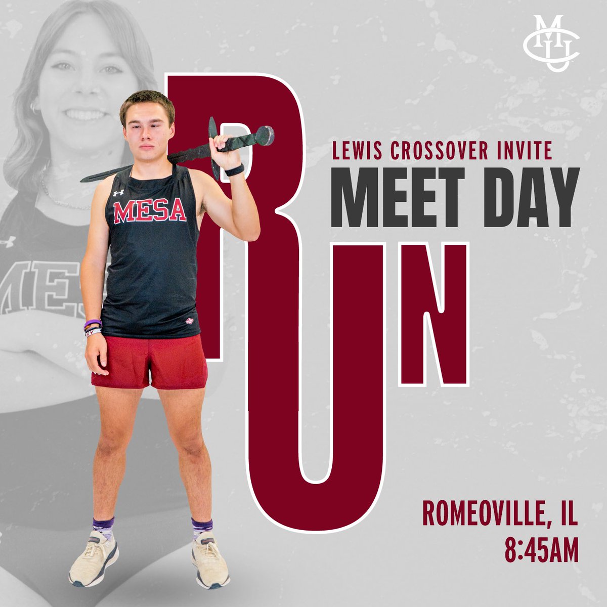 CMU Track & Field/XC (@cmumavstrack) on Twitter photo 🚨MEET DAY🚨
Lewis Crossover Invite
📍Romeoville, IL
⏰8:45 AM
📺|📊cmumavericks.com/coverage
#MavUp // #RumbleMavs 🚨MEET DAY🚨
Lewis Crossover Invite
📍Romeoville, IL
⏰8:45 AM
📺|📊cmumavericks.com/coverage
#MavUp // #RumbleMavs