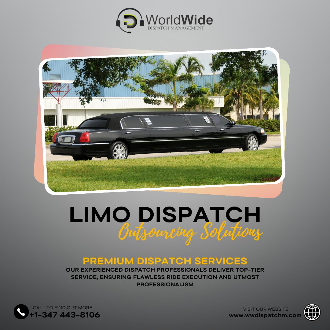 wwdispatchm's tweet image. 🚖 Outsource Your Limo Dispatch
Trust our experienced dispatch team for premium limo service execution with total professionalism. Get in touch today!
📞 +1-347-443-8106
🌐 wwdispatchm.com
#LimoDispatch #Outsourcing #PremiumService #LimoBusiness #LuxuryTransport