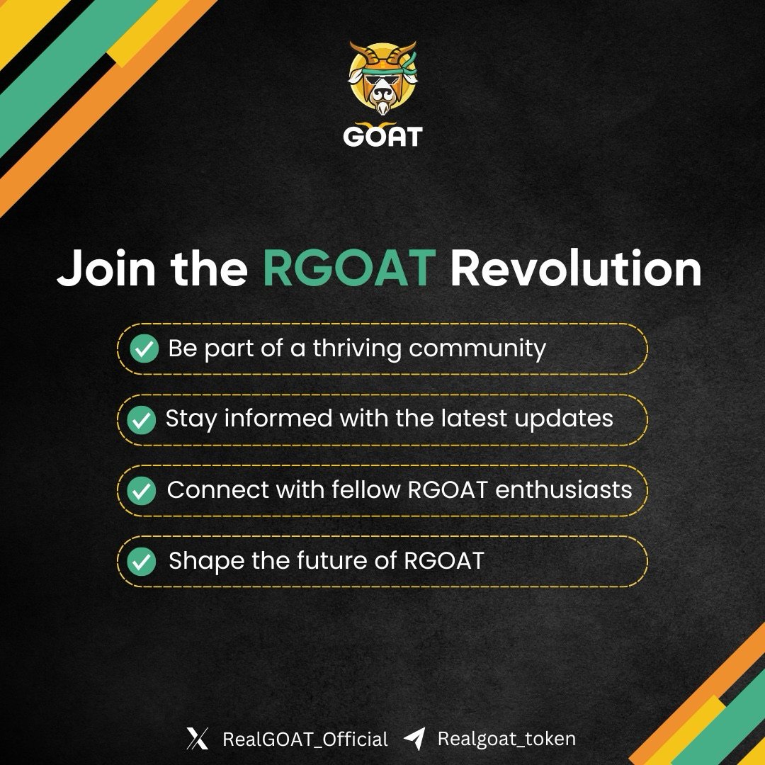 REALGOAT ($RGOAT) tweet media
