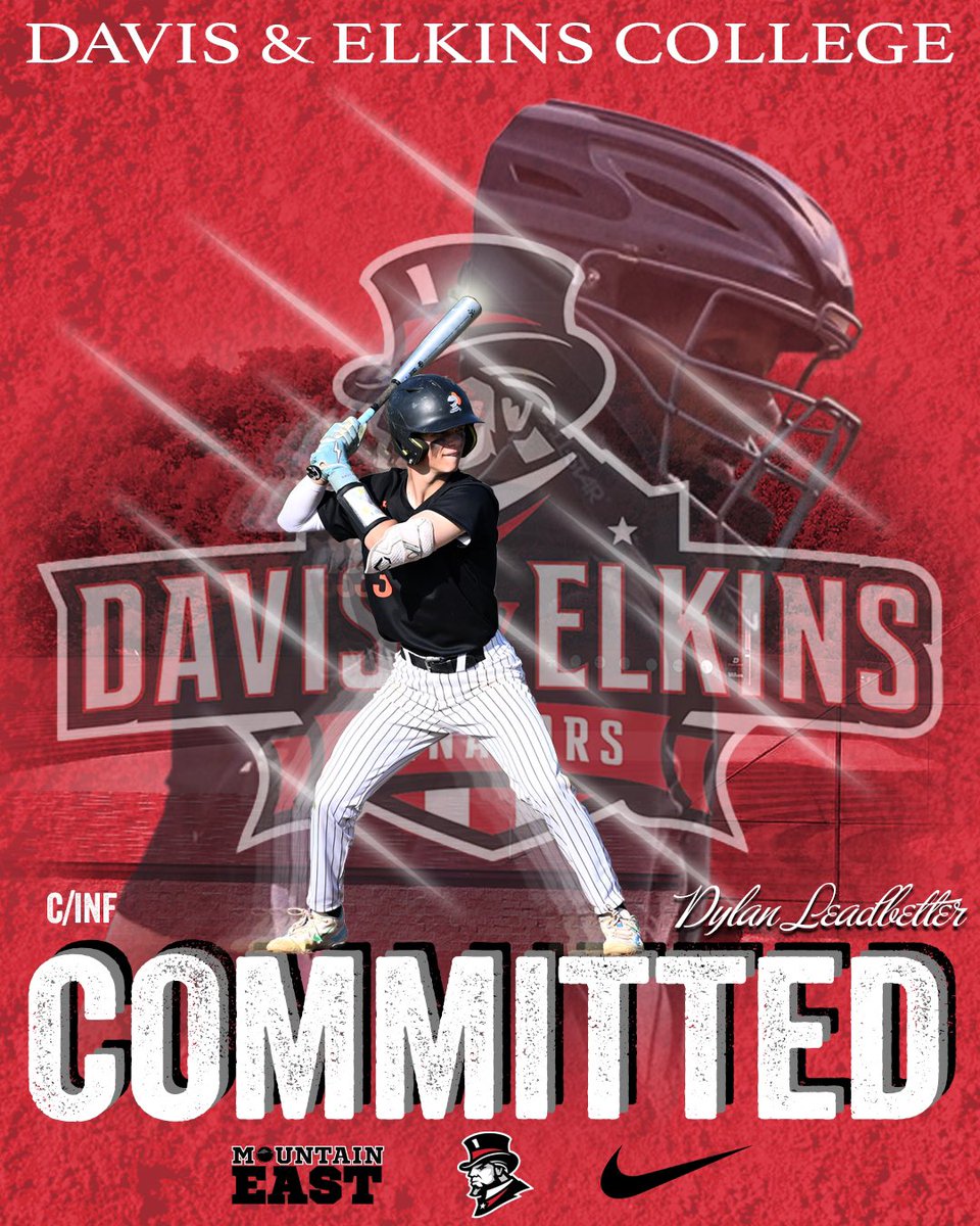I’m excited to announce that I will be continuing my academic and athletic career playing baseball at Davis &amp; Elkins College. I would like to thank Coach Ripley, Coach Broughton, and Coach VanNoy for giving me the opportunity to play baseball at the next level. I would also like