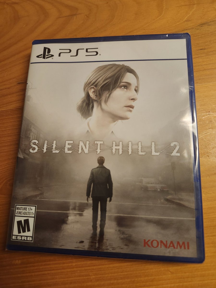 Silent Hill 2 came in. Might start it later since it's spooky season 👀
