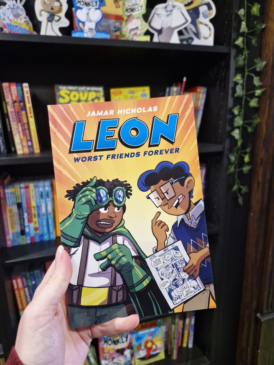 Wonderland Bookshop (@wonder_bookshop) on Twitter photo Really excited that Leon: Worst Friends Forever is now in stock. Leon the Extraordinary is a brilliant comic and we're excited to read the next installment by <a href="/jamarnicholas/">Jamar Nicholas</a>. Really excited that Leon: Worst Friends Forever is now in stock. Leon the Extraordinary is a brilliant comic and we're excited to read the next installment by <a href="/jamarnicholas/">Jamar Nicholas</a>.