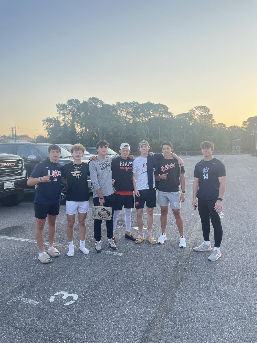 Saturday Morning INF work in the books! #BreakfastClub #DAWGS 🐻⚾️🥞