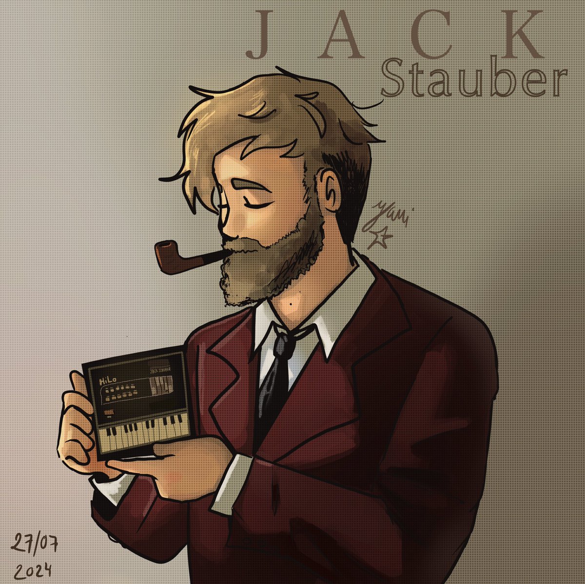 DibujosYami58's tweet image. Mi queridísimo Jack Stauber. Este hombre fue parte de mi infancia por así decirlo 
TIENE TEMAZOS 😭
#JackStauber #micropop #fanart #idolo 

Estoy muy orgullosa de esto