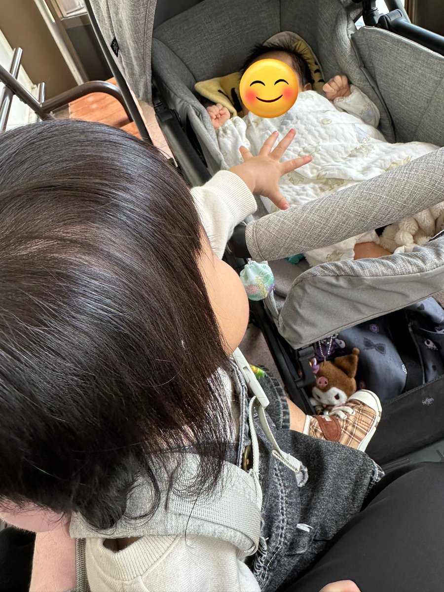 emmmm_x_x's tweet photo. 1歳差なのにしっかりお姉ちゃんな娘尊い https://t.co/CJmw10PqbG