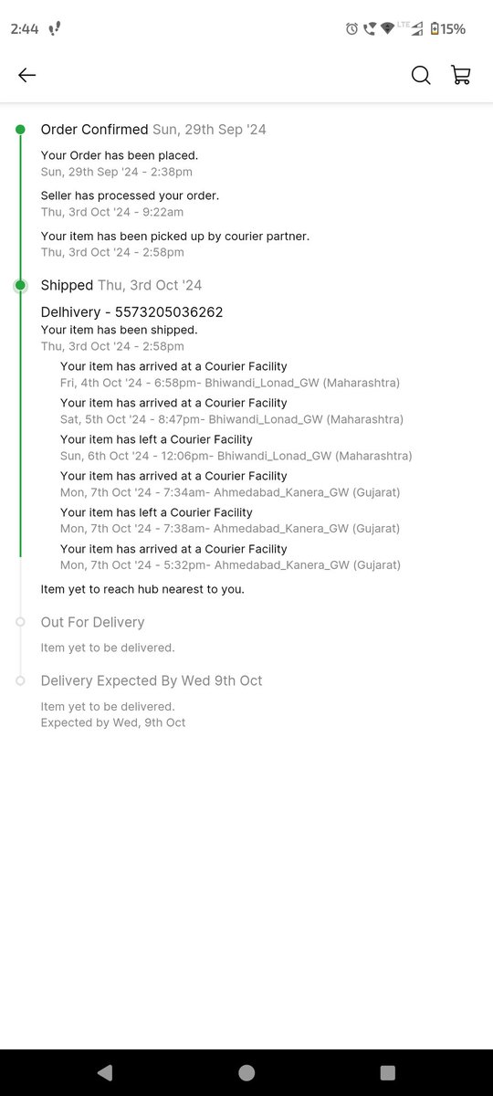 bhauttik's tweet photo. @help_delhivery @ForbesIndia dear delhivery. You are one of the pathetic courier company i seen my entire life. You dont deserve to be as a company also. You have to be ashamed of your self to call courier company. Even your high authority people are useless and lazy. https://t.co/qMvZF52CaZ