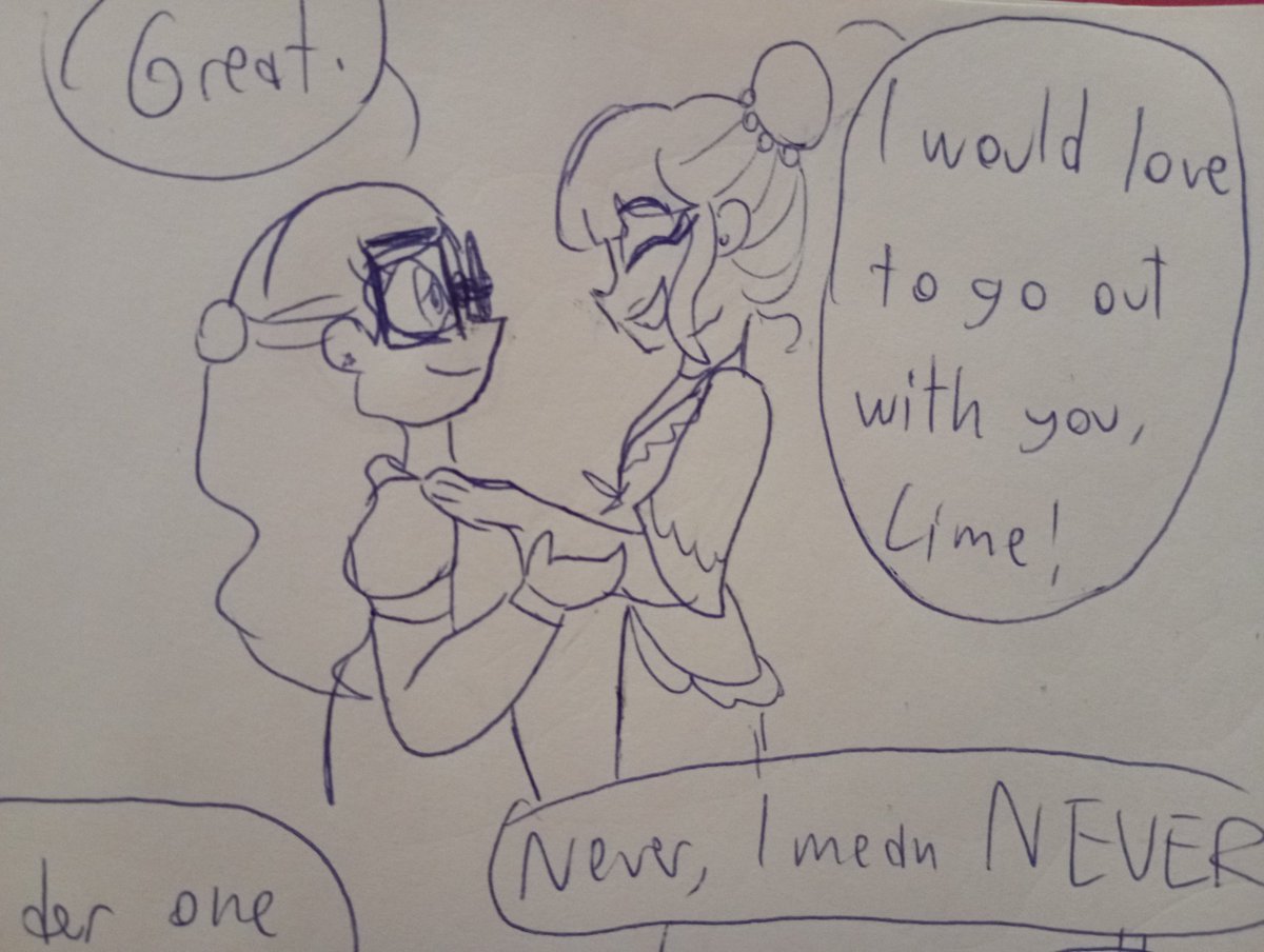 lamr44732's tweet image. #berryinthebigcity #bitbcfanart #bitbctwt #bitbc #bluelime #blueberrymuffinxlime #shipdynamic
When they started dating