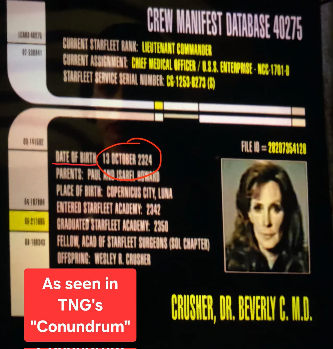 Bev Crusher Day tweet media
