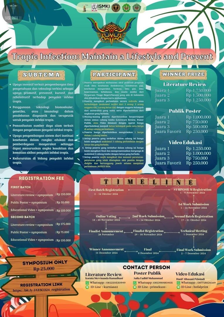 BaseAnakFK's tweet photo. Dok haloo semua ada lomba untuk anak kesehatan nih, bagi yang mau ikut lomba atau dapat sertifikat nasional bisaa banget ikutann untuk nambah pengalaman lumayan banget 😱 https://t.co/uzX62m6RcY