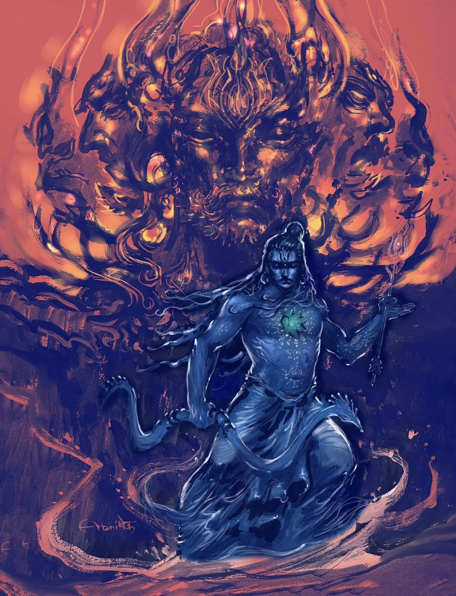 abhiart's tweet image. ‘You are your own Ravan, you are your own Ram’