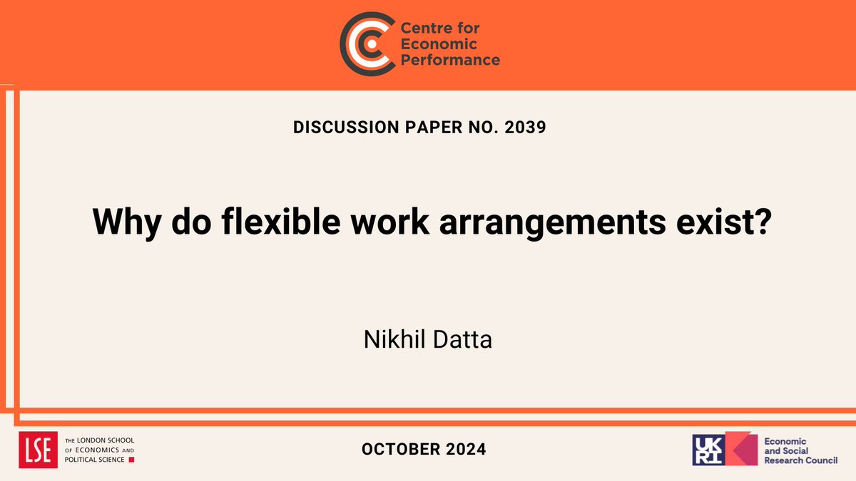 Centre for Economic Performance (@cep_lse) on Twitter photo Zero hour contracts can play an important role in a modern economy but workers on ZHC are liable to have wages marked down compared to others.
<a href="/Nik_Datta/">Nikhil Datta</a>
Read: cep.lse.ac.uk/_new/publicati… Zero hour contracts can play an important role in a modern economy but workers on ZHC are liable to have wages marked down compared to others.
<a href="/Nik_Datta/">Nikhil Datta</a>
Read: cep.lse.ac.uk/_new/publicati…