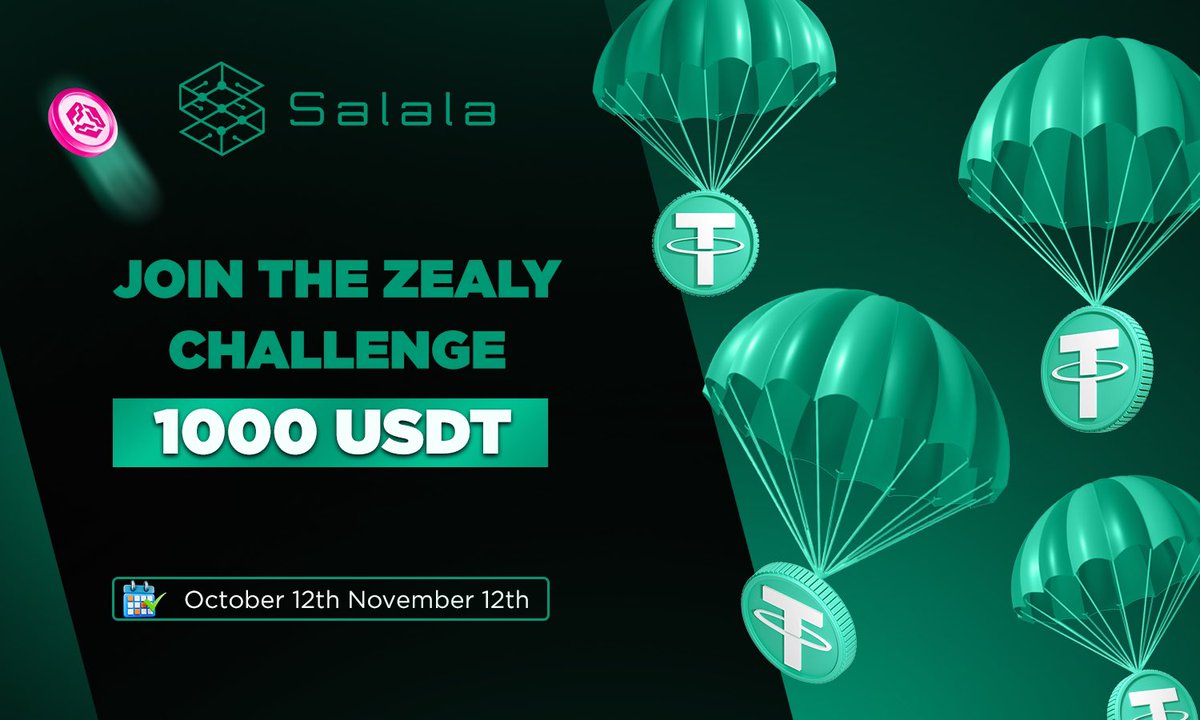 🚀 Zealy Campaign is LIVE! 🚀

Get ready for an amazing opportunity! The Zealy Campaign kicks off on October 14 and runs until November 14—giving you a chance to win 1000 USDT! 💸💥

Simply participate in the campaign, complete the tasks, and you’ll be in the running for this