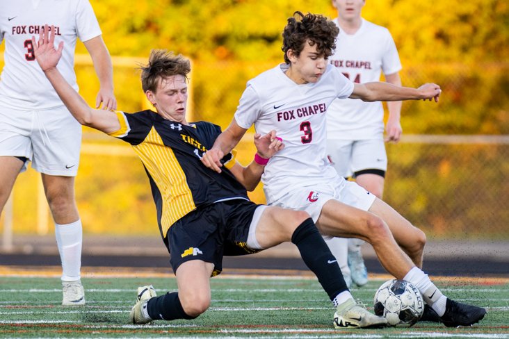 Images from thursday's action between <a href="/NASoccer1968/">North Allegheny Boys Soccer (NABS)</a> JV and <a href="/FxCAthletics/">Fox Chapel Area Athletics</a> which finished in a 2-2 draw.

<a href="/NATigerAthletic/">NATigers</a>
<a href="/FCASD/">Fox Chapel Area School District</a>