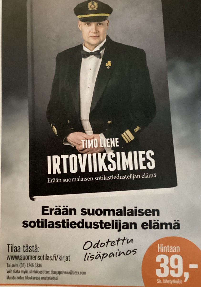 ”Irtoviiksimiehen” lisäpainos tarjolla 😎