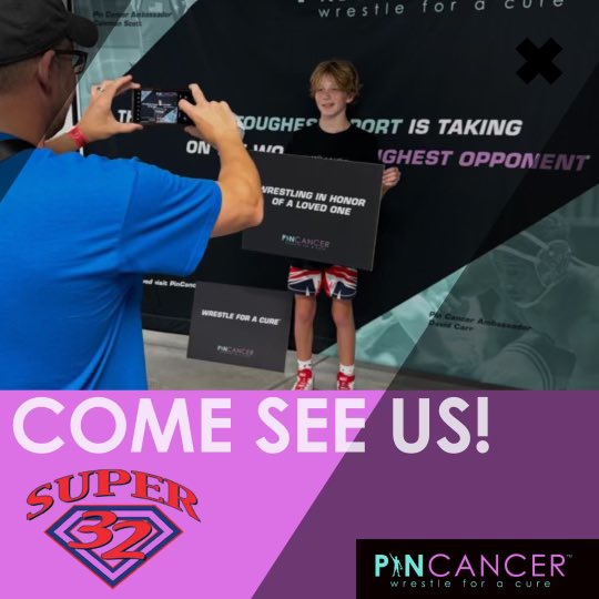 Pin Cancer™ (@pincancer) on Twitter photo Come stop by the #PinCancer booth at <a href="/TheSuper32/">Super 32 Challenge</a>! Snap a pic, spread awareness, and sign up for this year’s fundraiser 💪 pincancer.org Come stop by the #PinCancer booth at <a href="/TheSuper32/">Super 32 Challenge</a>! Snap a pic, spread awareness, and sign up for this year’s fundraiser 💪 pincancer.org