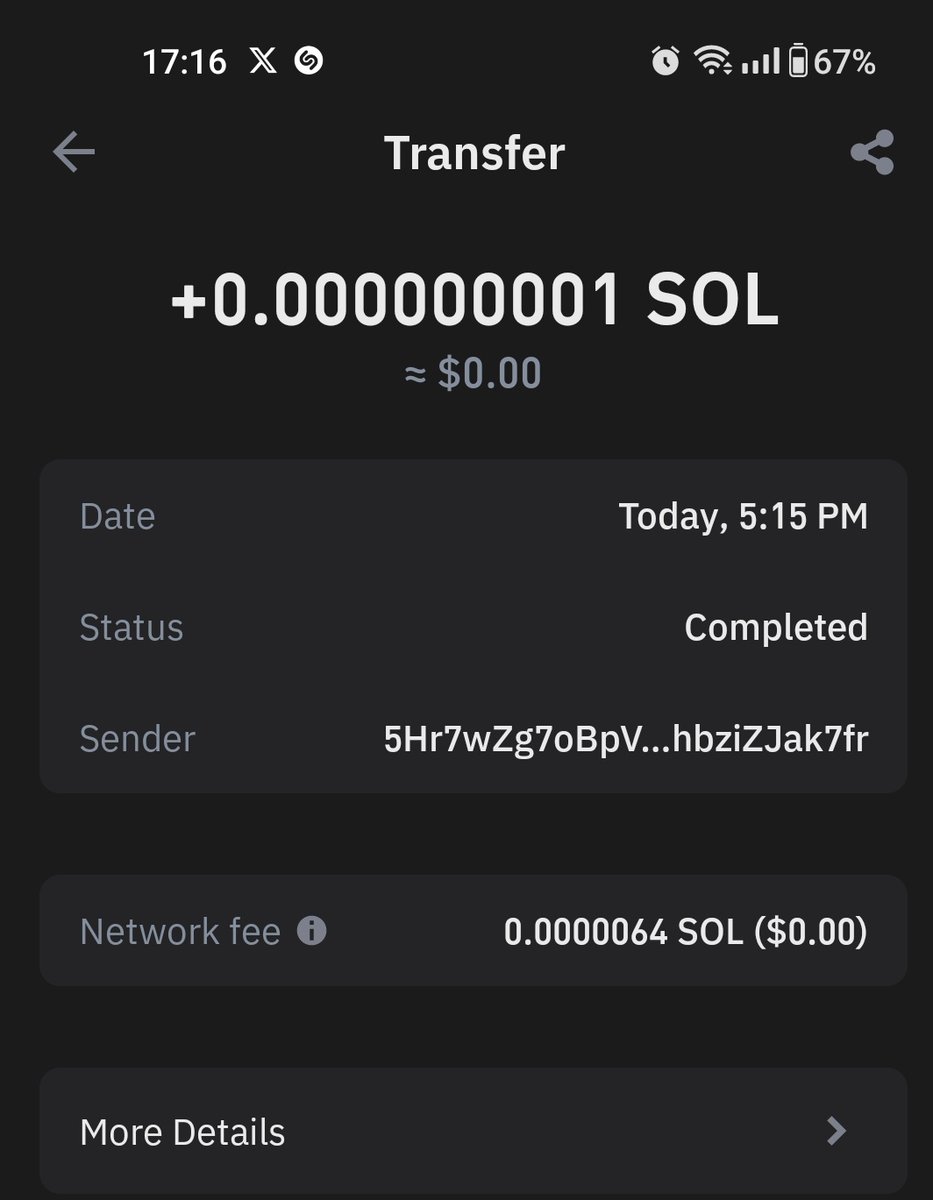 I made it as I received life changing money, feeling blessed 🙏 
$SOL #Solana