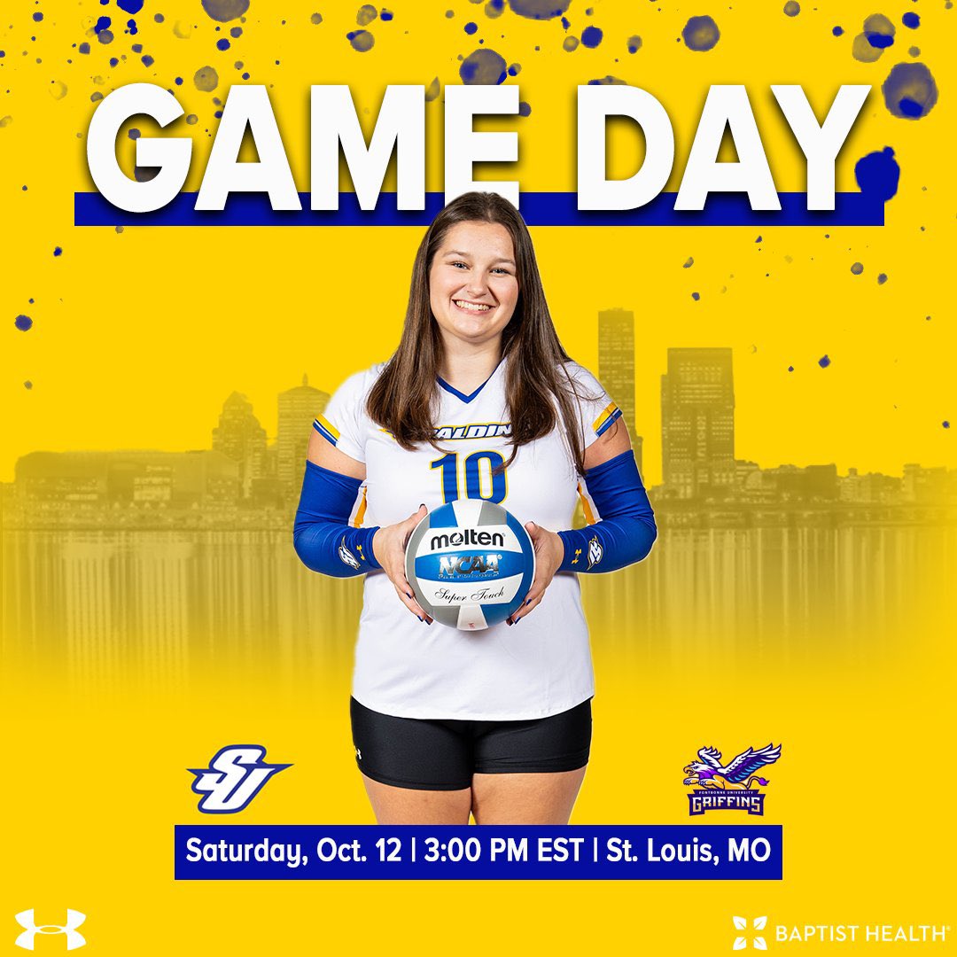 Spaldingwvb's tweet photo. WVB | Headed to Missouri for a SLIAC double-header!

🆚 MUW &amp; Fontbonne
📍 St. Louis, Mo.
⏰ 1:00 &amp; 3:00
🎥 https://t.co/bBjqbsLTY4

#SU502 | #OneSpalding https://t.co/Ac3GJSpvbQ