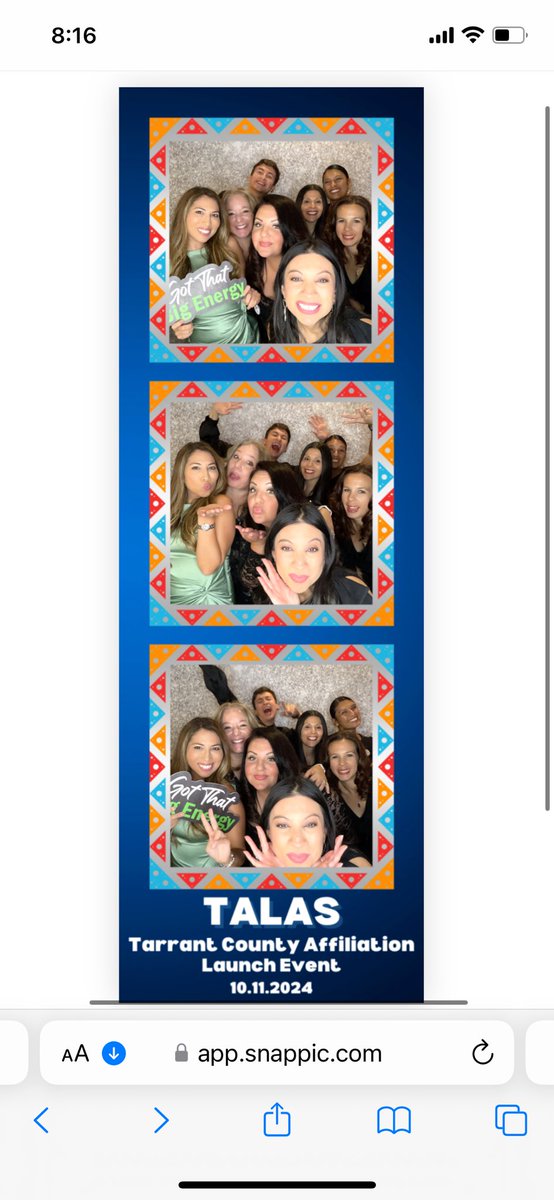 What an amazing night with <a href="/TALASTarrant/">TALAS Tarrant County Affiliation</a>. Laughs, leadership, y la lucha to serve and grow makes me #TALASProud. #foundingmember <a href="/CortezLupe1/">Guadalupe Cortez </a>
