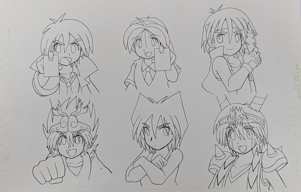 野鉄　元村人先生　直筆イラスト2枚 戦利品のその3！！ 缶バッチガチャでまさかのラストワン賞の直筆