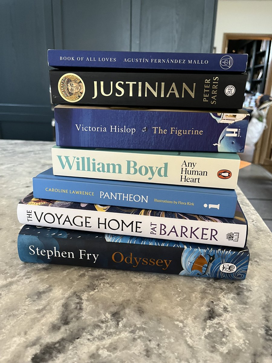 Book purchases today from <a href="/AtkinsonPryce/">Atkinson-Pryce Books</a> in Biggar. Should keep us entertained over the October half-term break.