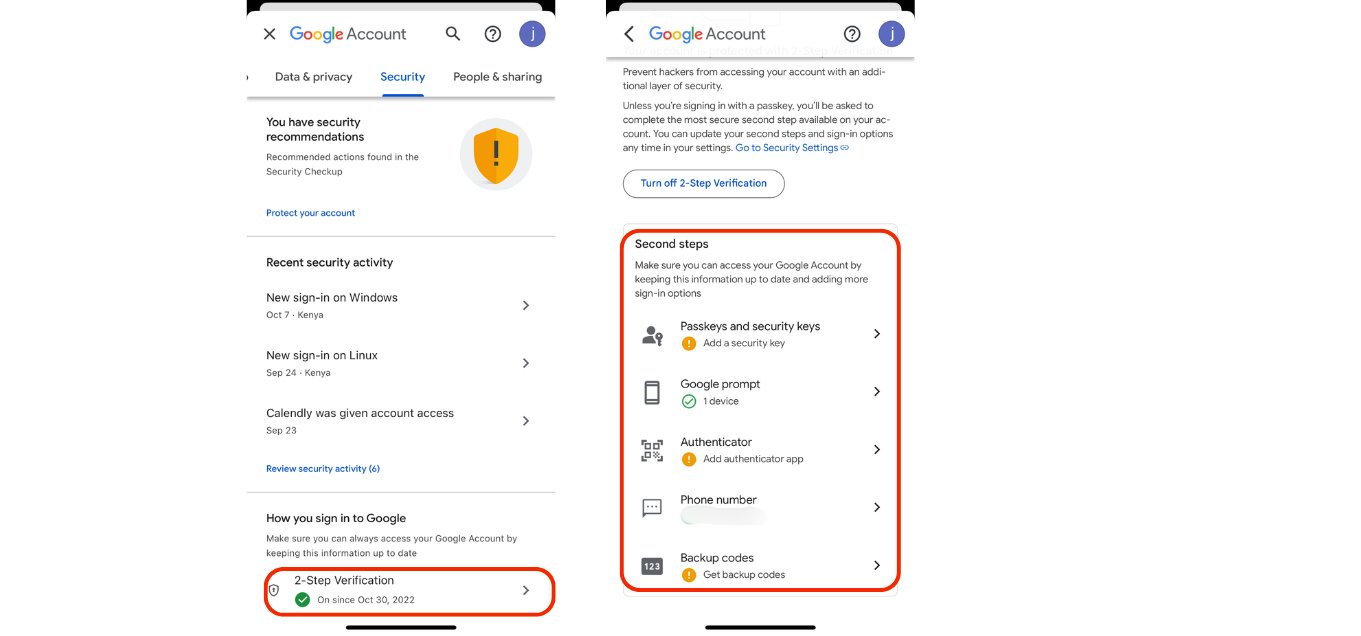 Google MFA