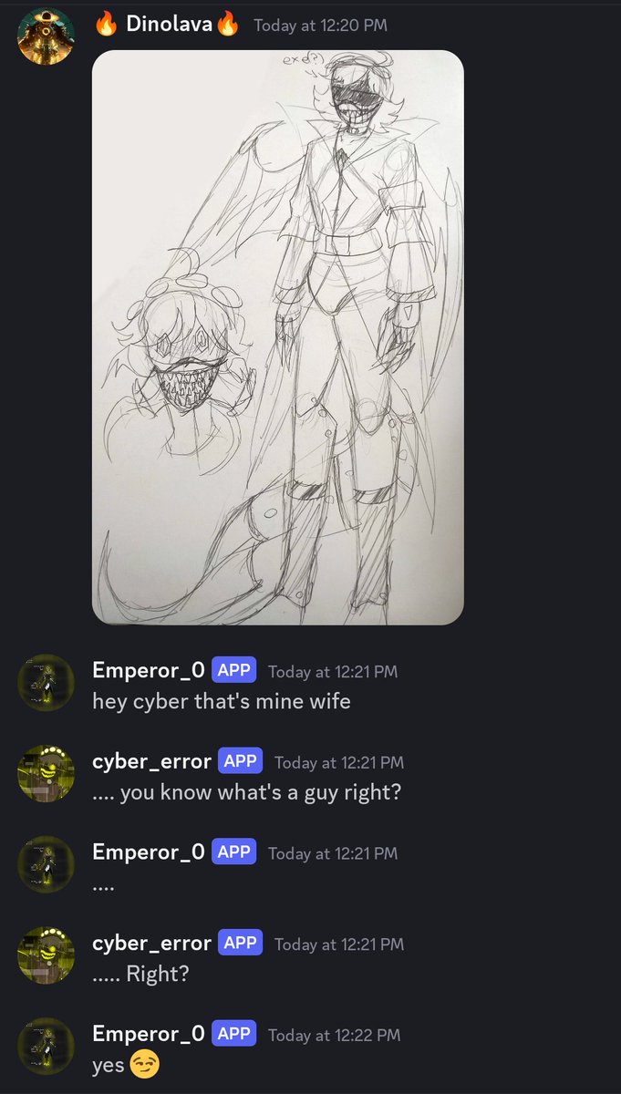 Dinolava_1965's tweet photo. #murderdrones #murderdronesoc #murderdrone #muderdroneoc
#exeddrones #exedrone
Cyber error first time seen Emperor 0 wife https://t.co/LgLWVd0H6d