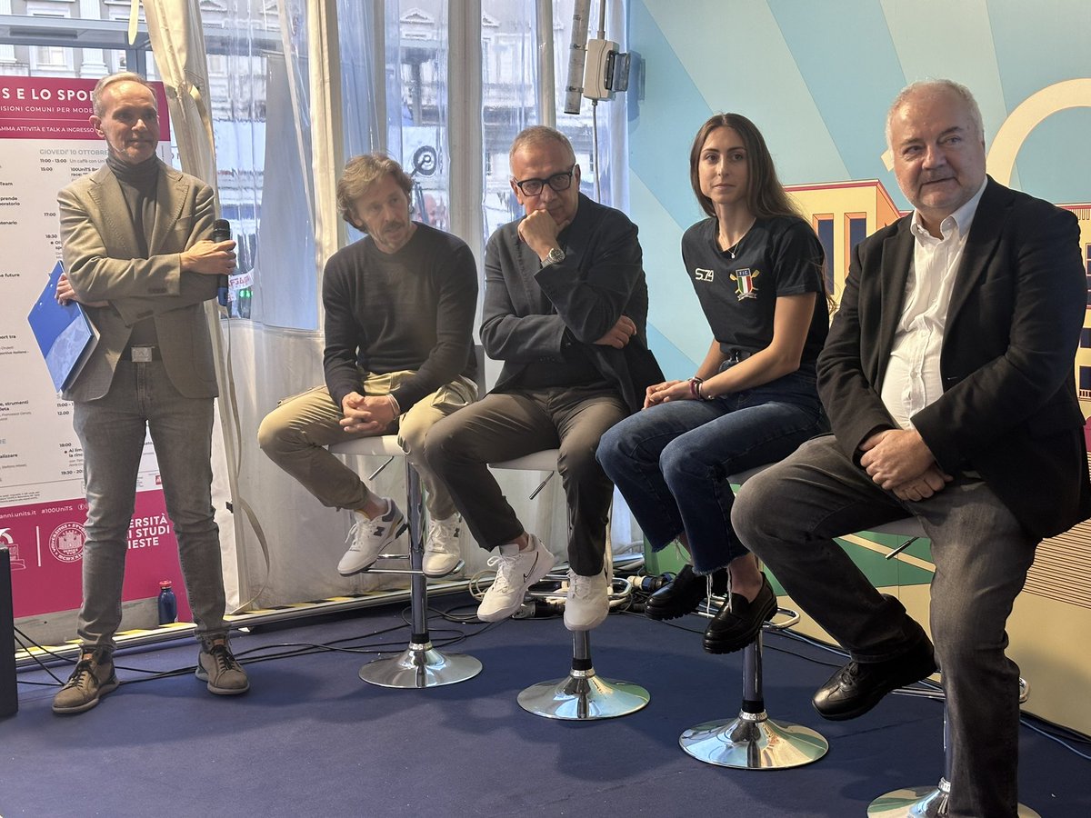 #Barcolana56 Inizia il nostro Talk:

Ai limiti dell’umano: la sfida al passato, la rincorsa verso nuovi record
 
con
🎙️Tiziano Agostini
🎙️Alex Buoite Stella
🎙️Paolo Camossi
🎙️Ilaria Corazza
🎙️Giovanni Marzini

Modera Alessio Briganti