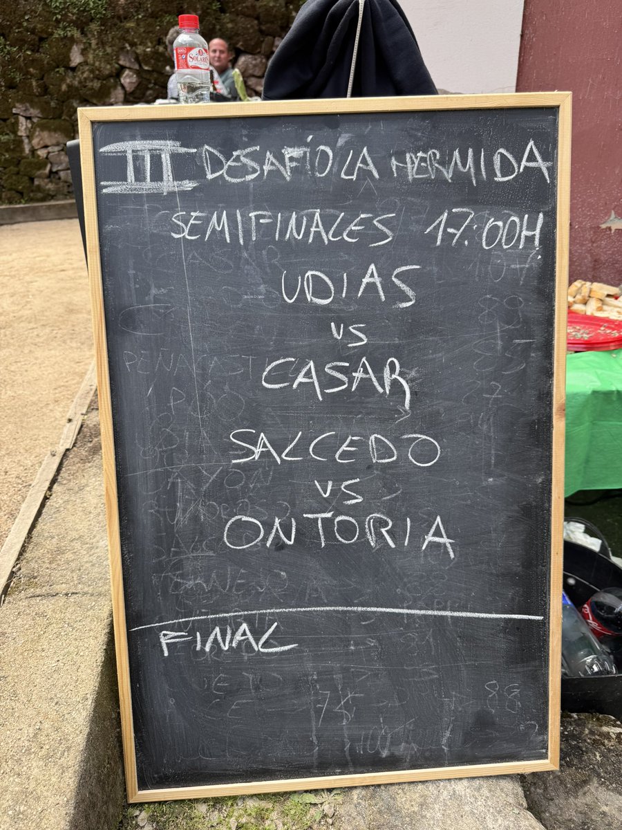 Así están los bolos pinaos en La Hermida pa esta tarde

#IIIDesafíoLaHermida