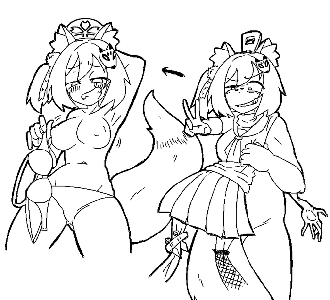 #毎月12日は皮モノの日
久田イズナの皮を描きました 