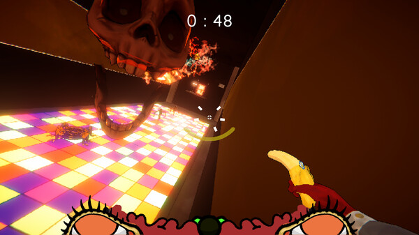 swalkergames's tweet photo. Hi Twitter.  
Meet our game #EVERDREAM! 💥🔫🧠🚬👁️ https://t.co/qIM0JR3BWZ