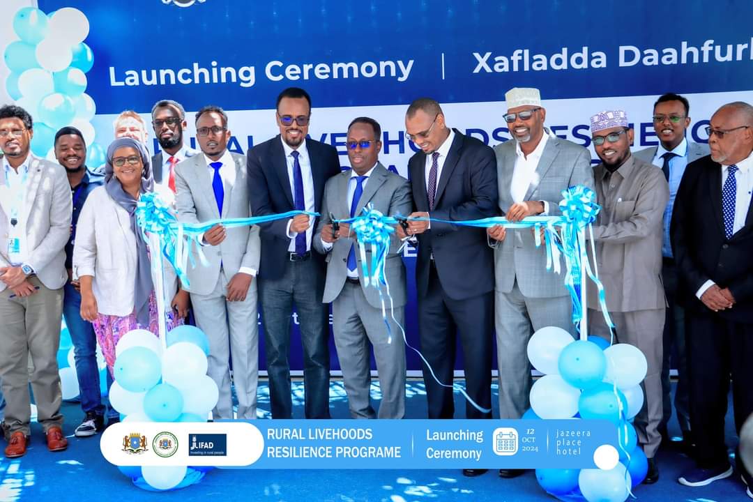 Ministry of agriculture and irrigation jubaland state team  was part of launching ceremony of the Rural Livelihood Resilience Program event, organized by the Ministry of Agriculture and Irrigation federal government.