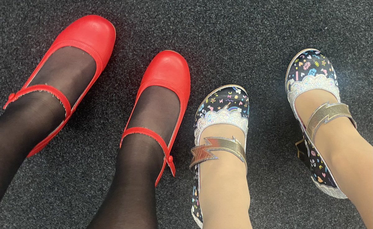 Strong shoe game for #Physio24 <a href="/NaomiWinfield5/">Naomi Winfield</a>
