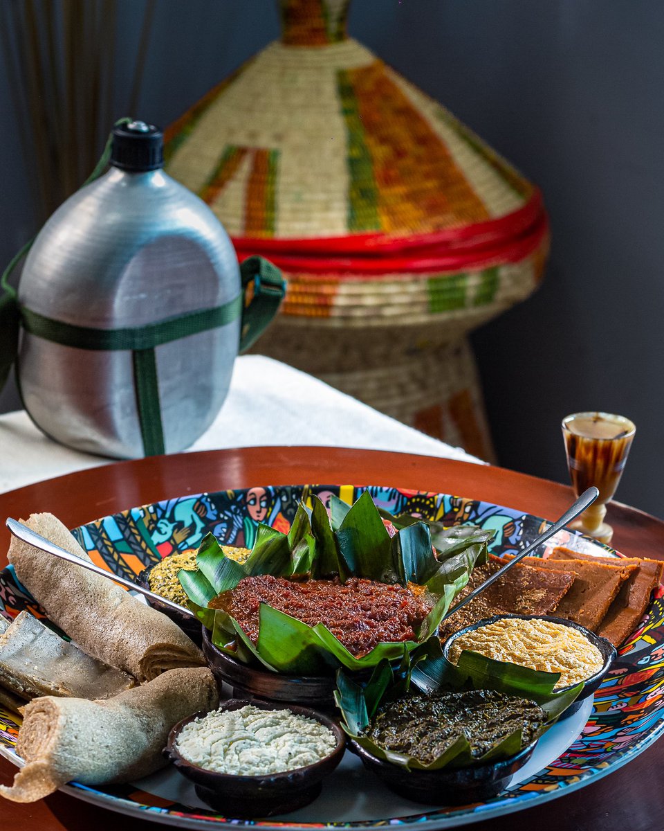 bilalfirde's tweet photo. From childhood memories to an expanded vision. Capturing these colorful dishes for Ayu Team Café, a restaurant that shaped my love for food and photography. It’s more than just a meal it’s a story of tradition and growth 

#ethiopianfood 
 #FoodPhotography #culture https://t.co/50z74cdKv3